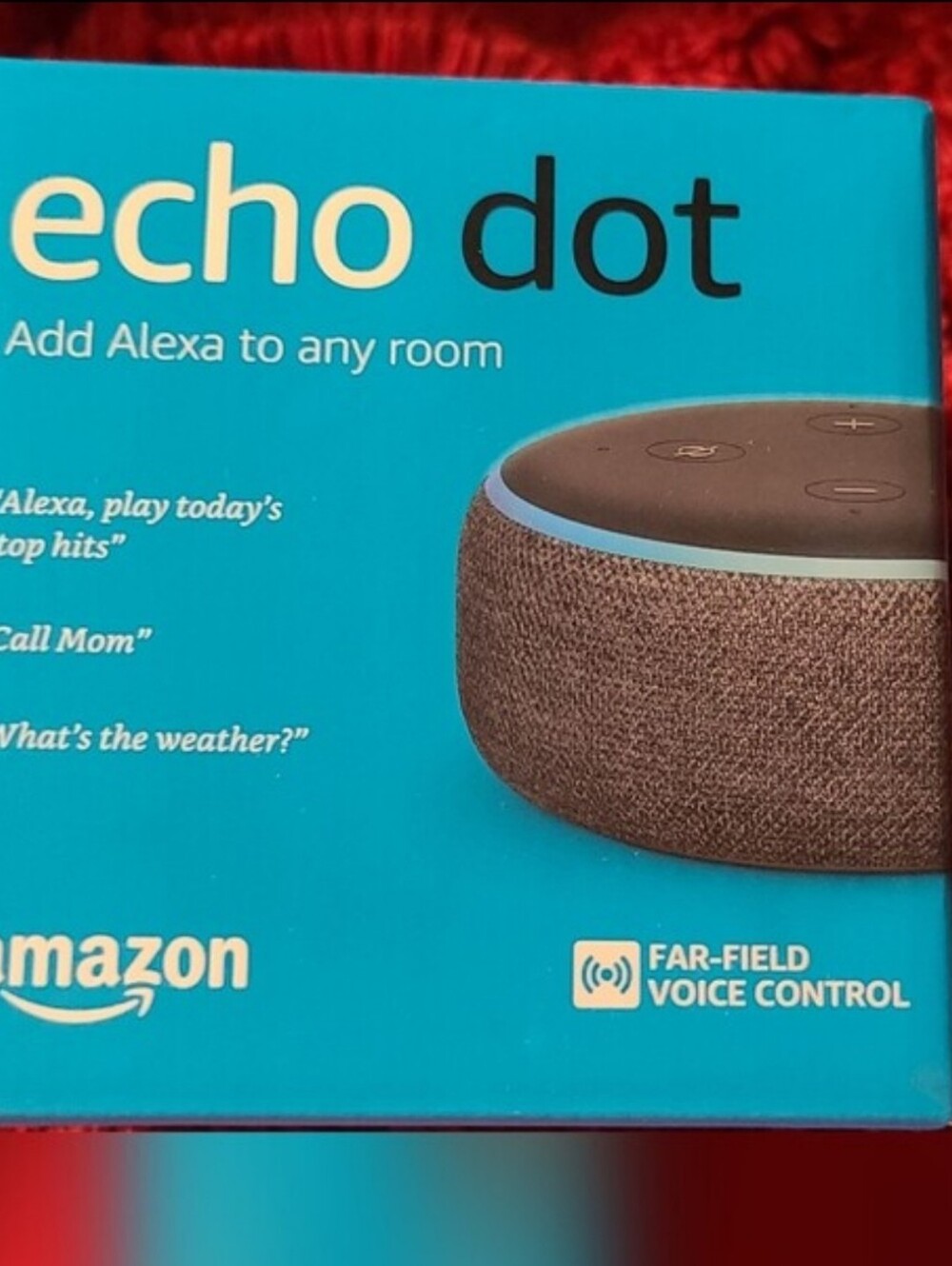 Amazon Echo Dot 3rd Generation - "Alexa" Brand New.. Dark/charcoal Grey.